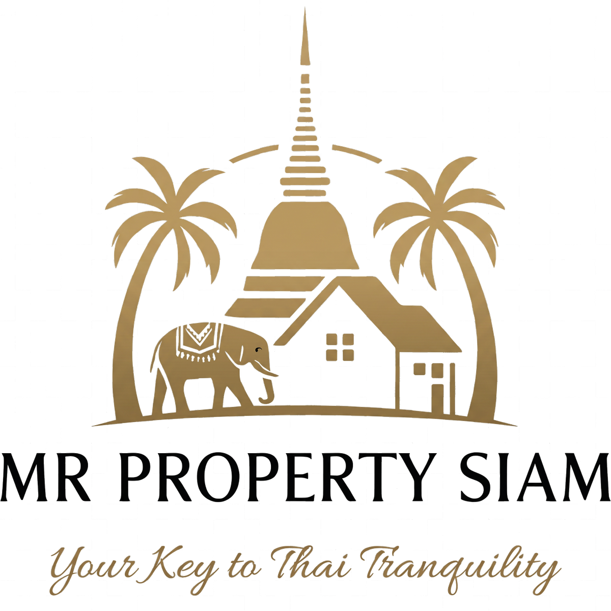 Mr Property Siam logo — full lockup