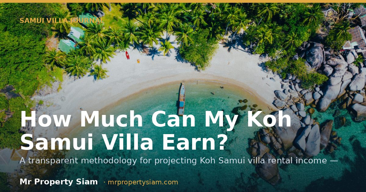 How Much Can My Koh Samui Villa Earn?